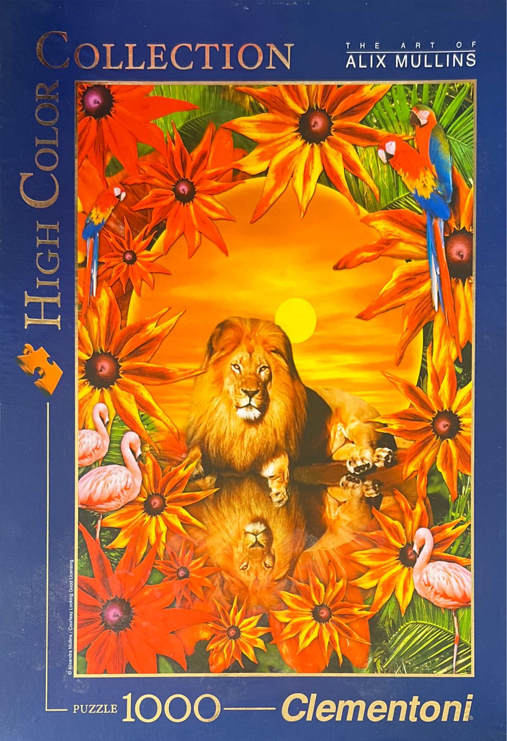 Tropical Lions - Clemantoni puzzle collectible [Barcode 8005125314928] - Main Image 2