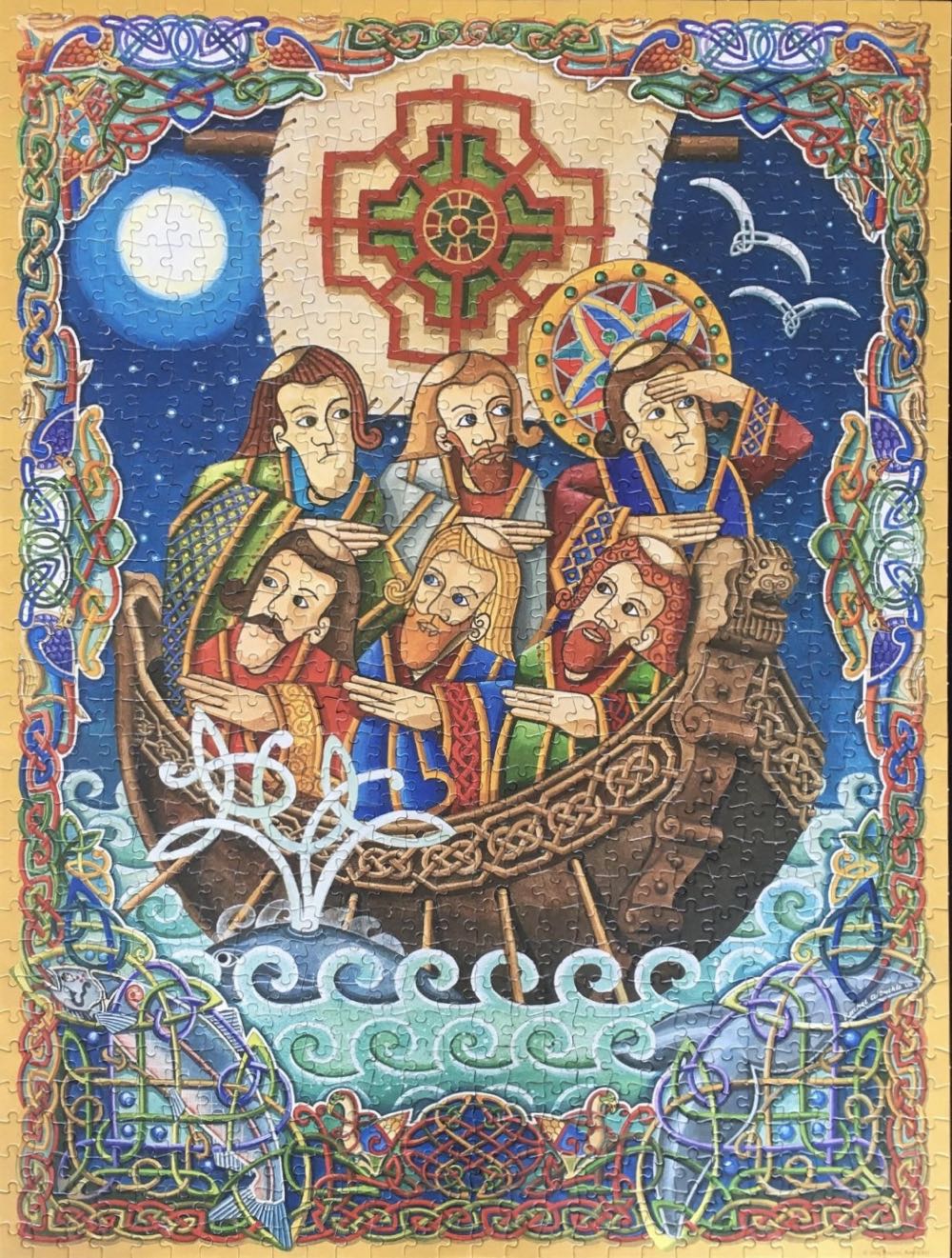 Saint Brendan The Navigator Piece Puzzle - Purrfect puzzle collectible [Barcode 812911003571] - Main Image 3