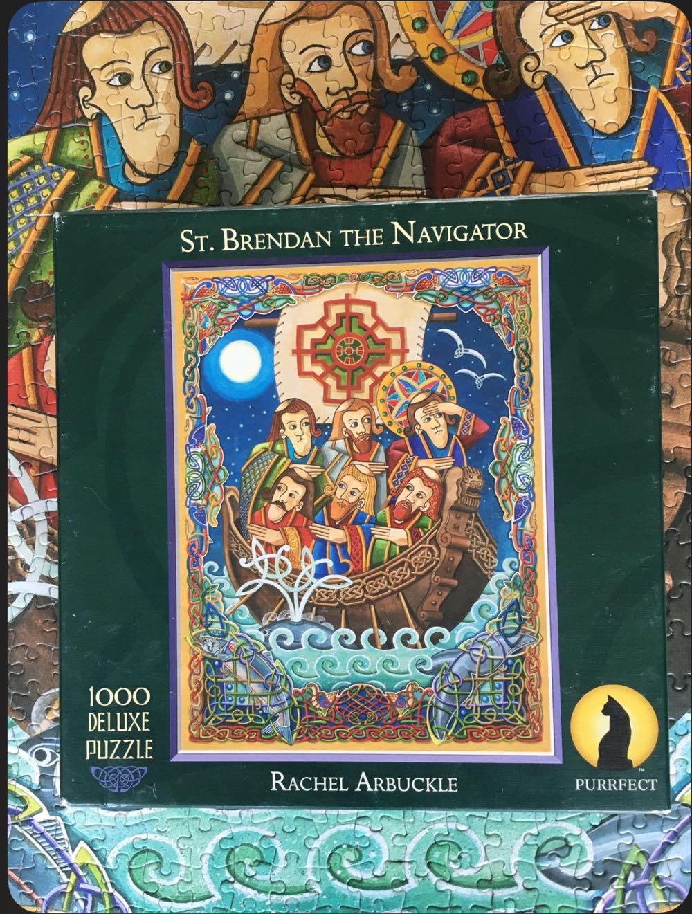 Saint Brendan The Navigator Piece Puzzle - Purrfect puzzle collectible [Barcode 812911003571] - Main Image 4