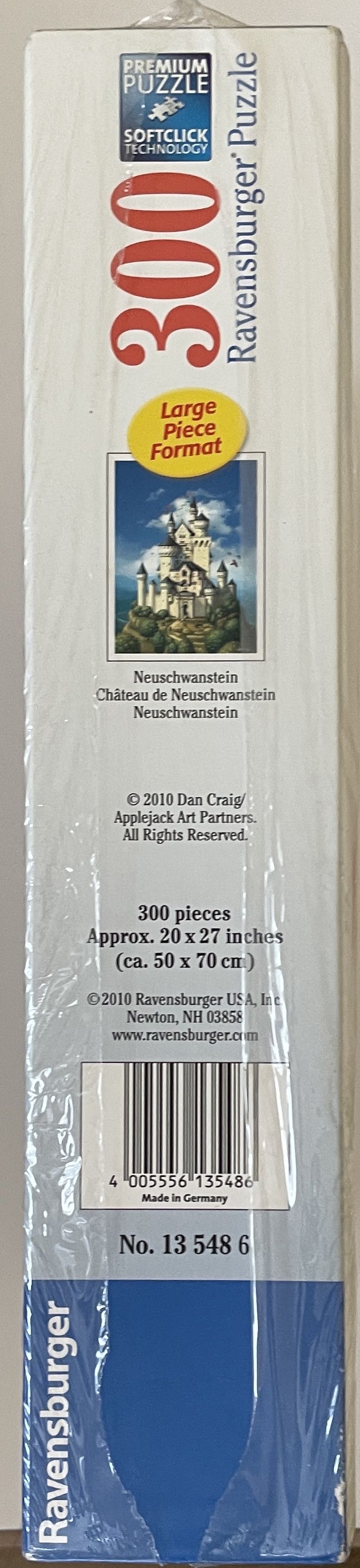 Château de Neuschwanstein (SOLD) - Ravensburger puzzle collectible [Barcode 4005556135486] - Main Image 2
