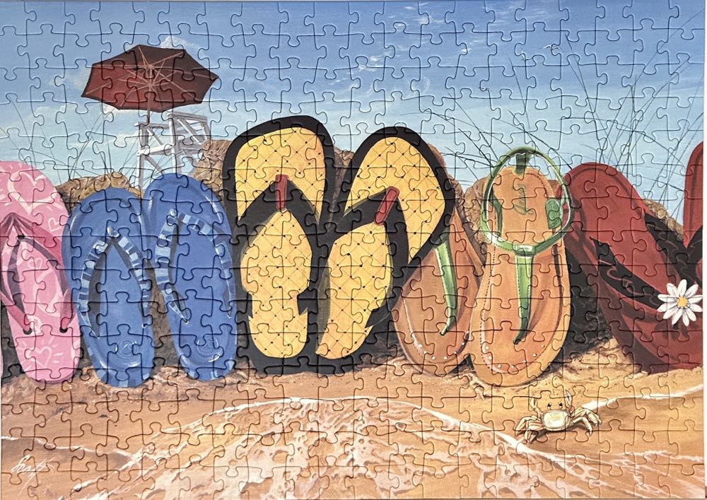 So Many Sandals - Ravensburger puzzle collectible [Barcode 4005556135363] - Main Image 4