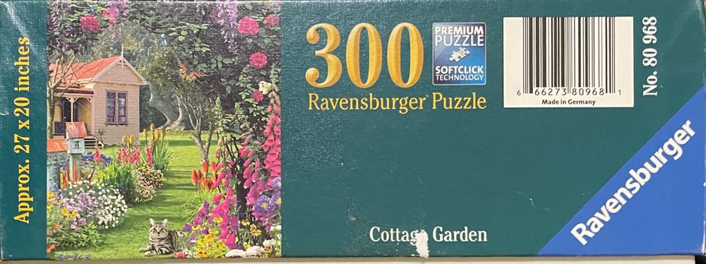 Cottage Garden - Ravensburger puzzle collectible [Barcode 666273809681] - Main Image 3
