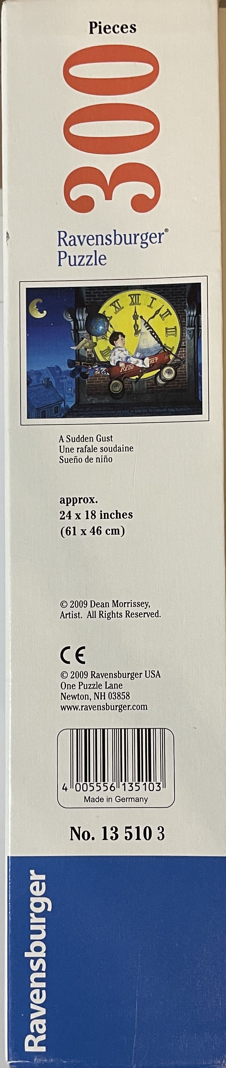 A Sudden Gust - Ravensburger puzzle collectible [Barcode 4005556135103] - Main Image 2