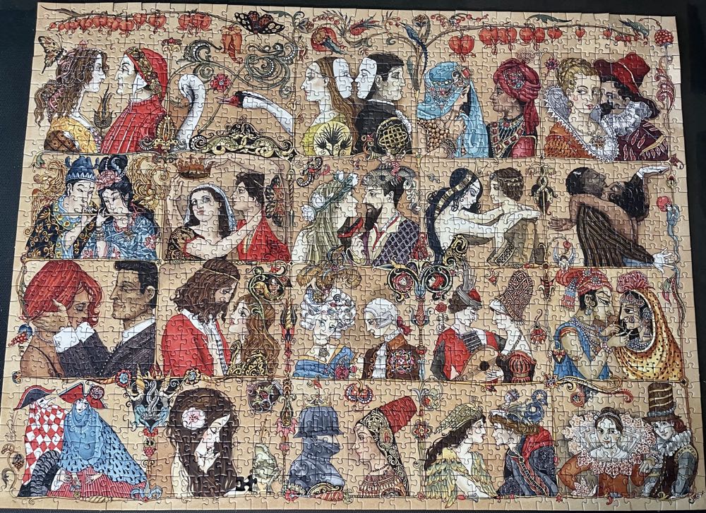 Love Through The Ages-NIB - Ravensburger puzzle collectible [Barcode 4005556169733] - Main Image 2