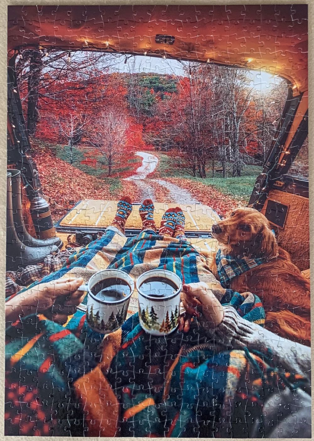 Van Coffee Date - Buffalo Games puzzle collectible - Main Image 3