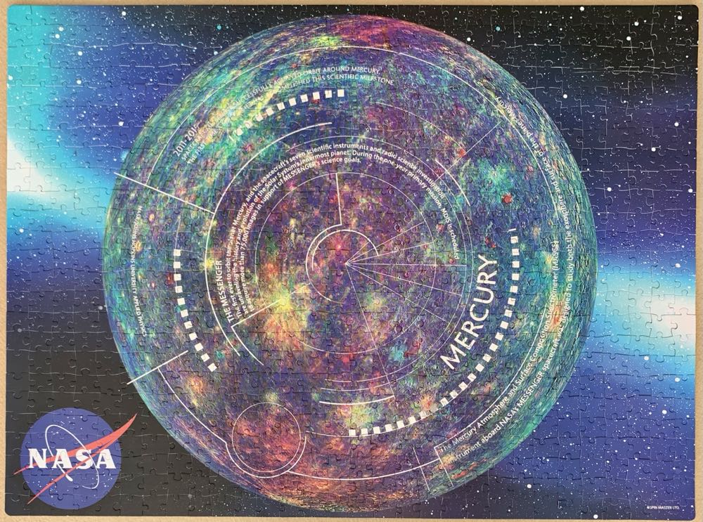 Planet - Foil Effect Puzzle - Cardinal puzzle collectible - Main Image 3