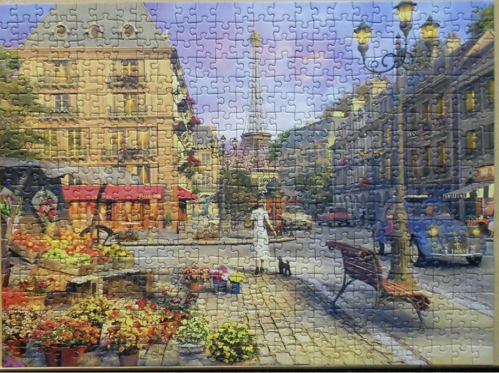 An Evening Walk - Ravensburger puzzle collectible [Barcode 4005556146833] - Main Image 2