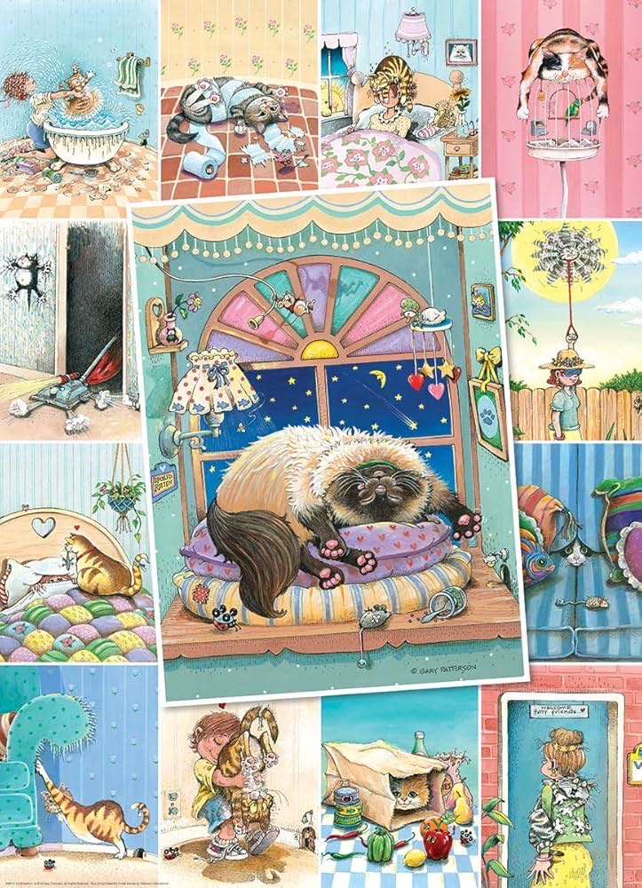 Cats Life - Eurographics puzzle collectible [Barcode 628136153669] - Main Image 2