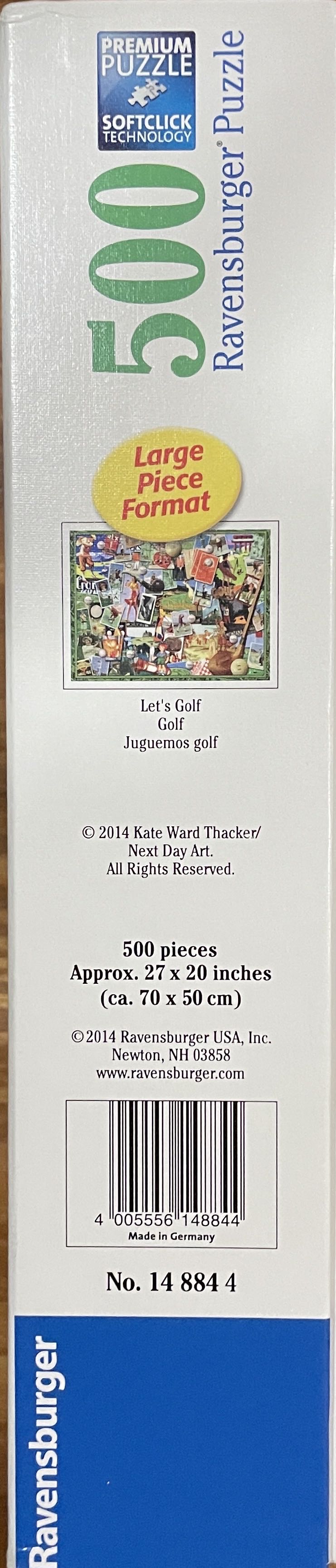 Lets Golf 📫Ada Hoogte Kroeze (€6,00) - Ravensburger puzzle collectible [Barcode 4005556148844] - Main Image 2