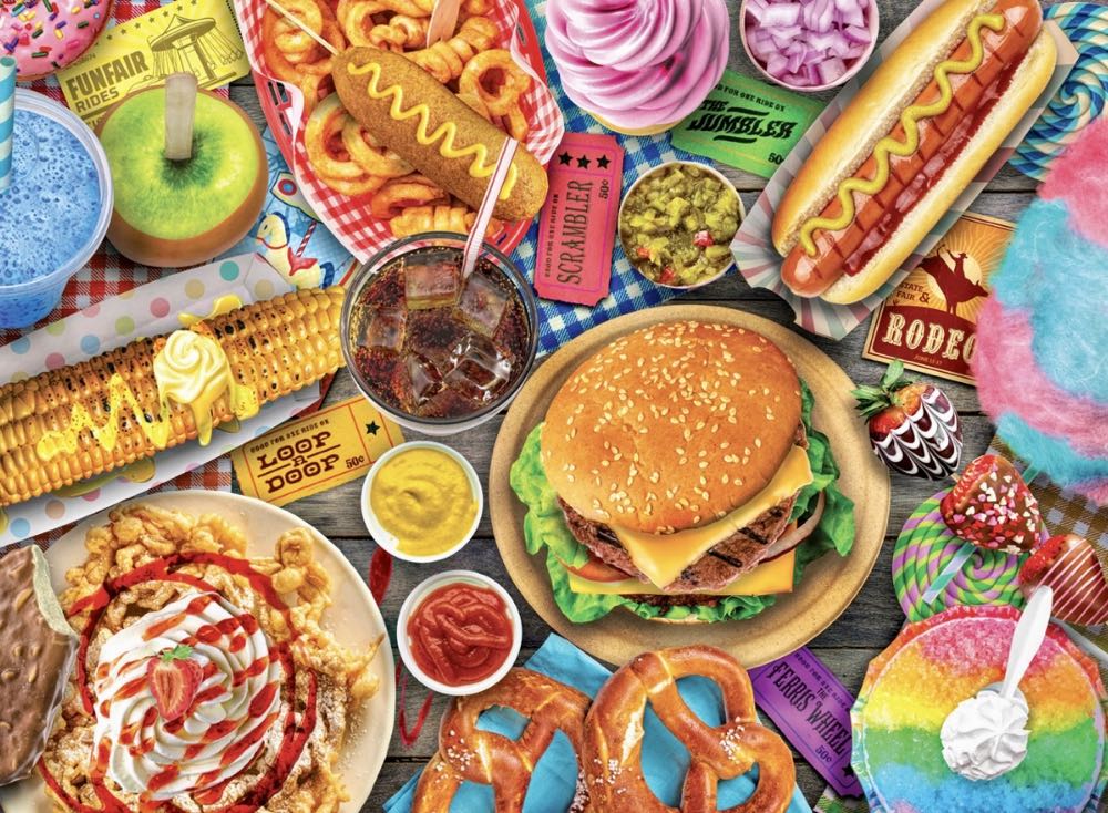 Fun Fair Food - Buffalo puzzle collectible - Main Image 1