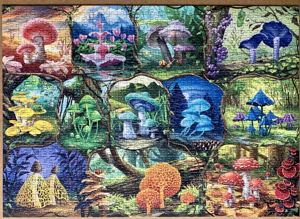 Beautiful Mushrooms - Ravensburger 🇩🇪 puzzle collectible [Barcode 4005556173129] - Main Image 3