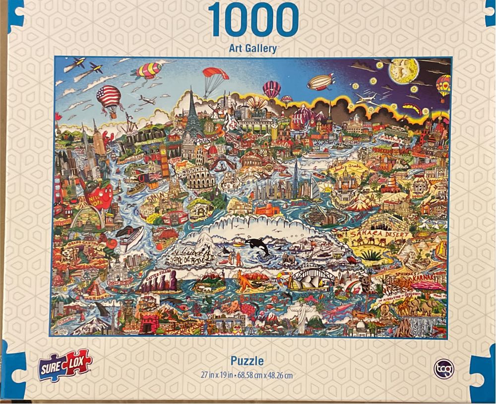 What a Wonderful World - TCG Toys puzzle collectible [Barcode 100007564505] - Main Image 2