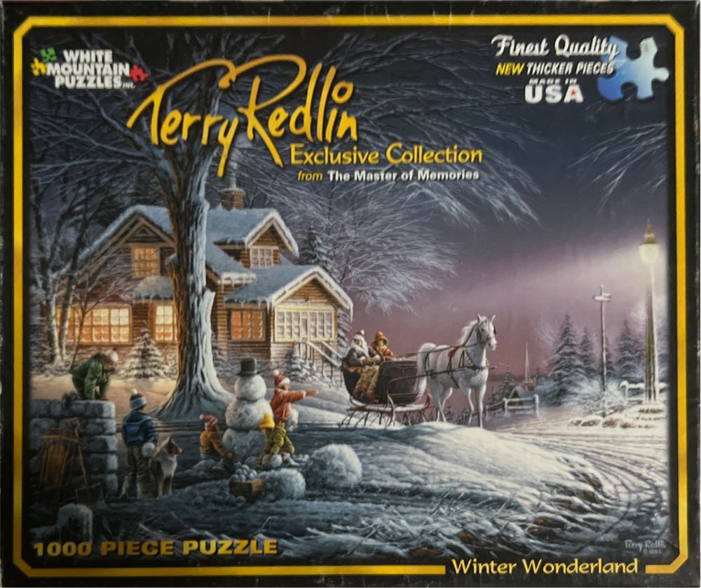 Winter Wonderland - White Mountain puzzle collectible - Main Image 2
