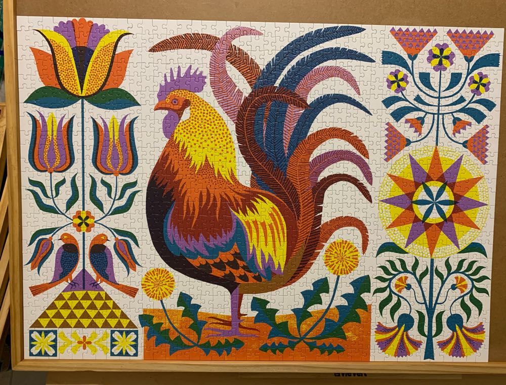 Rooster - Cloudberries puzzle collectible [Barcode 5060602330252] - Main Image 2