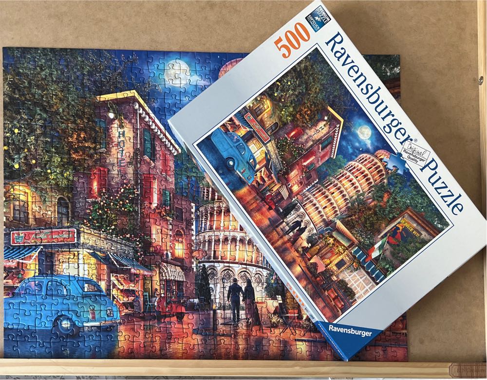 Evening In Pisa - Ravensburger 🇩🇪 puzzle collectible [Barcode 4005556173808] - Main Image 3
