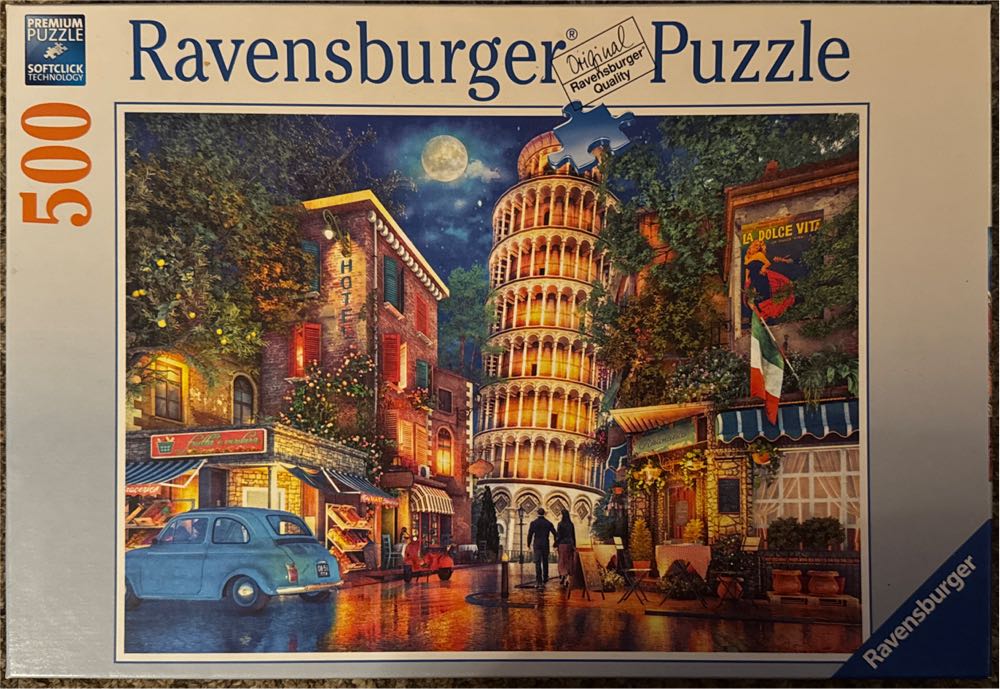 Evening In Pisa - Ravensburger 🇩🇪 puzzle collectible [Barcode 4005556173808] - Main Image 4