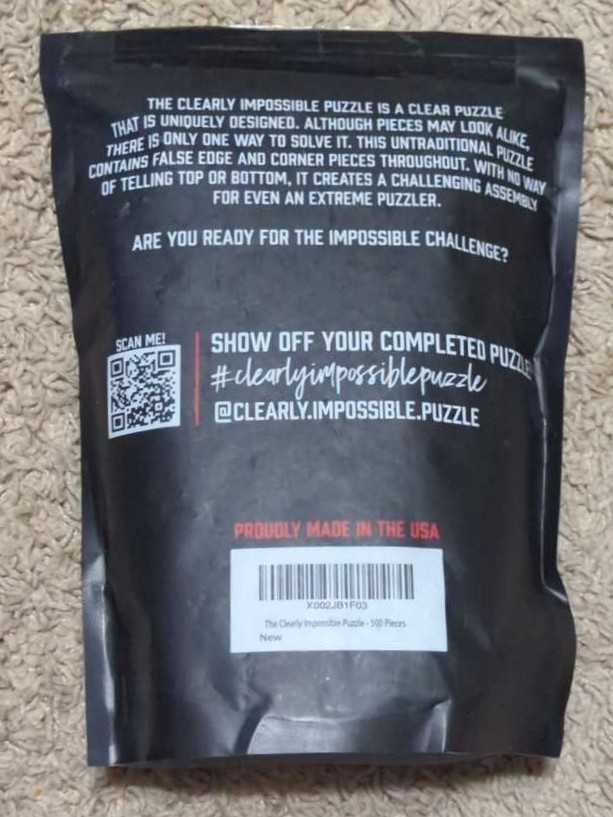 The Clearly Impossible Puzzle  puzzle collectible - Main Image 2