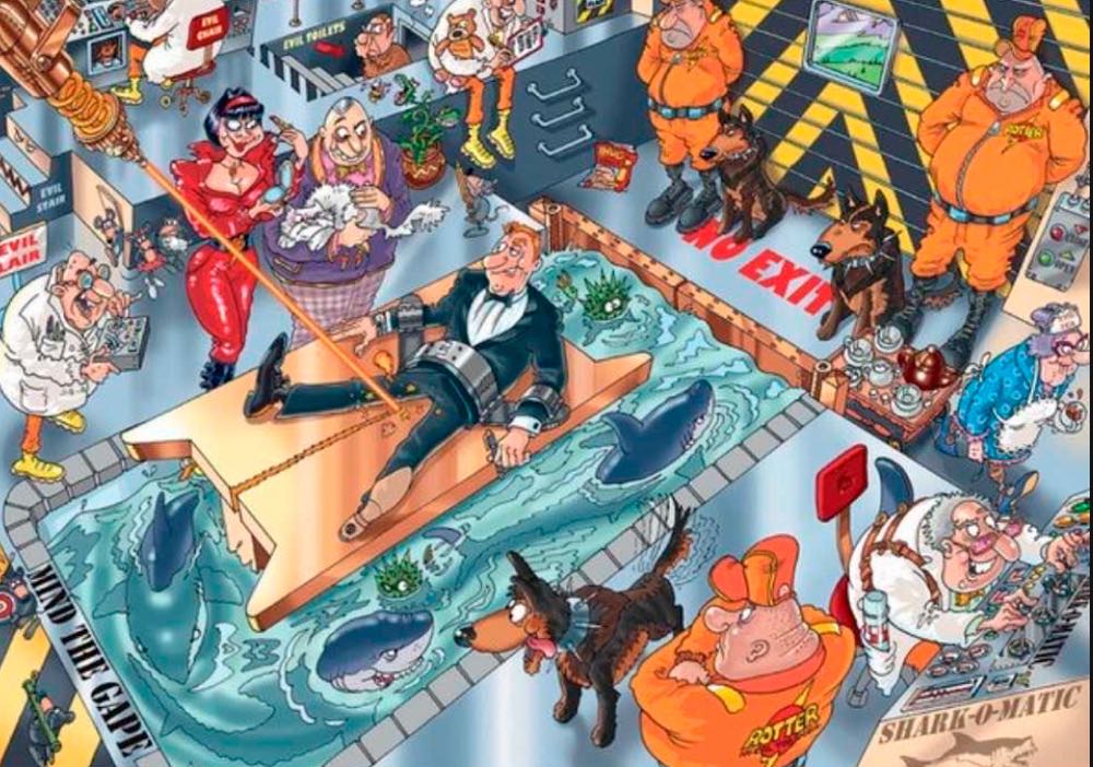 Mystery 13 A Purrrfect Escape! 🟦 - Jumbo Wasgij puzzle collectible [Barcode 8710126821176] - Main Image 2