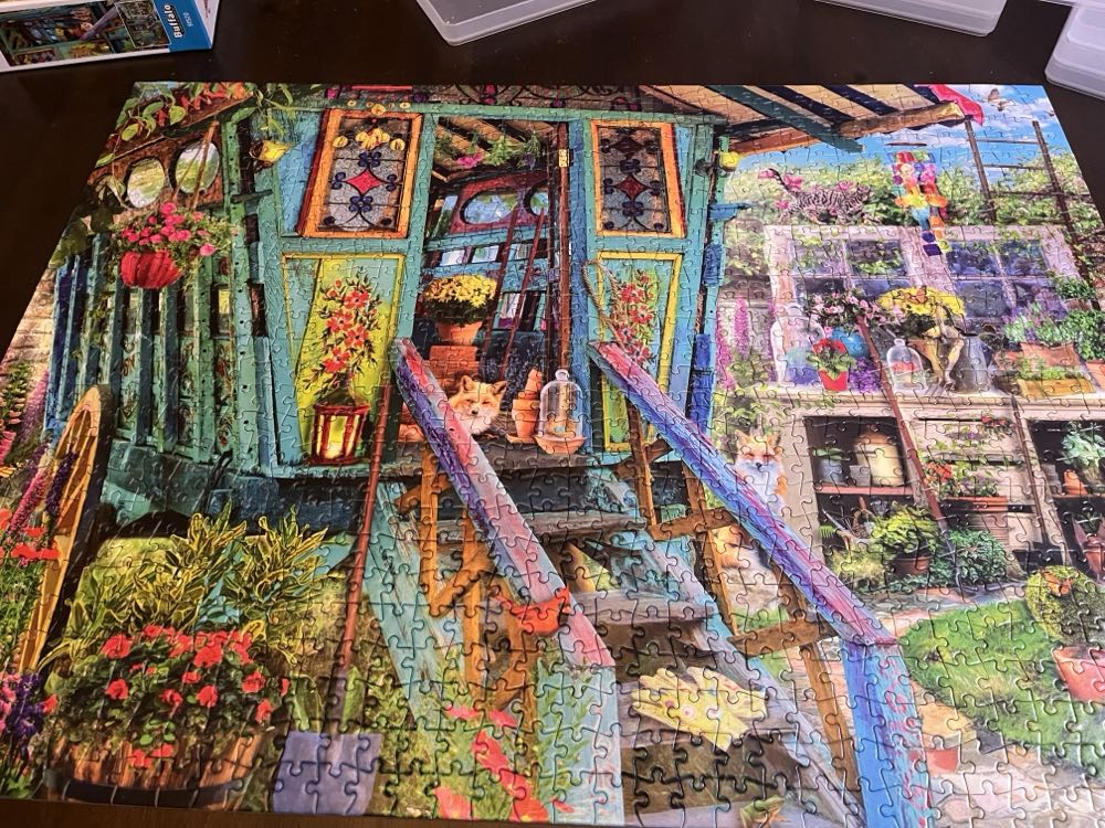 Aimee Stewart: The Potting Shed - Buffalo puzzle collectible - Main Image 2