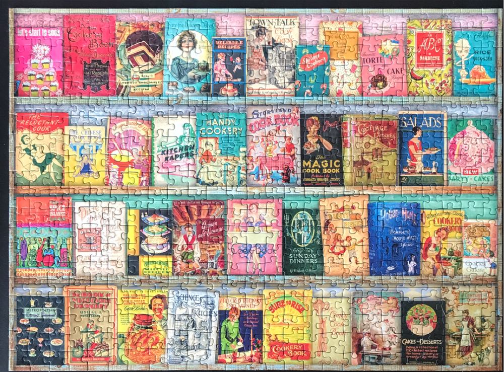 Vintage Cook Books - Ravensburger puzzle collectible [Barcode 4005556164127] - Main Image 3
