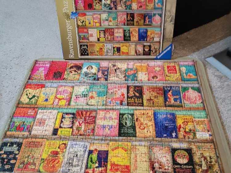 Vintage Cook Books - Ravensburger puzzle collectible [Barcode 4005556164127] - Main Image 4