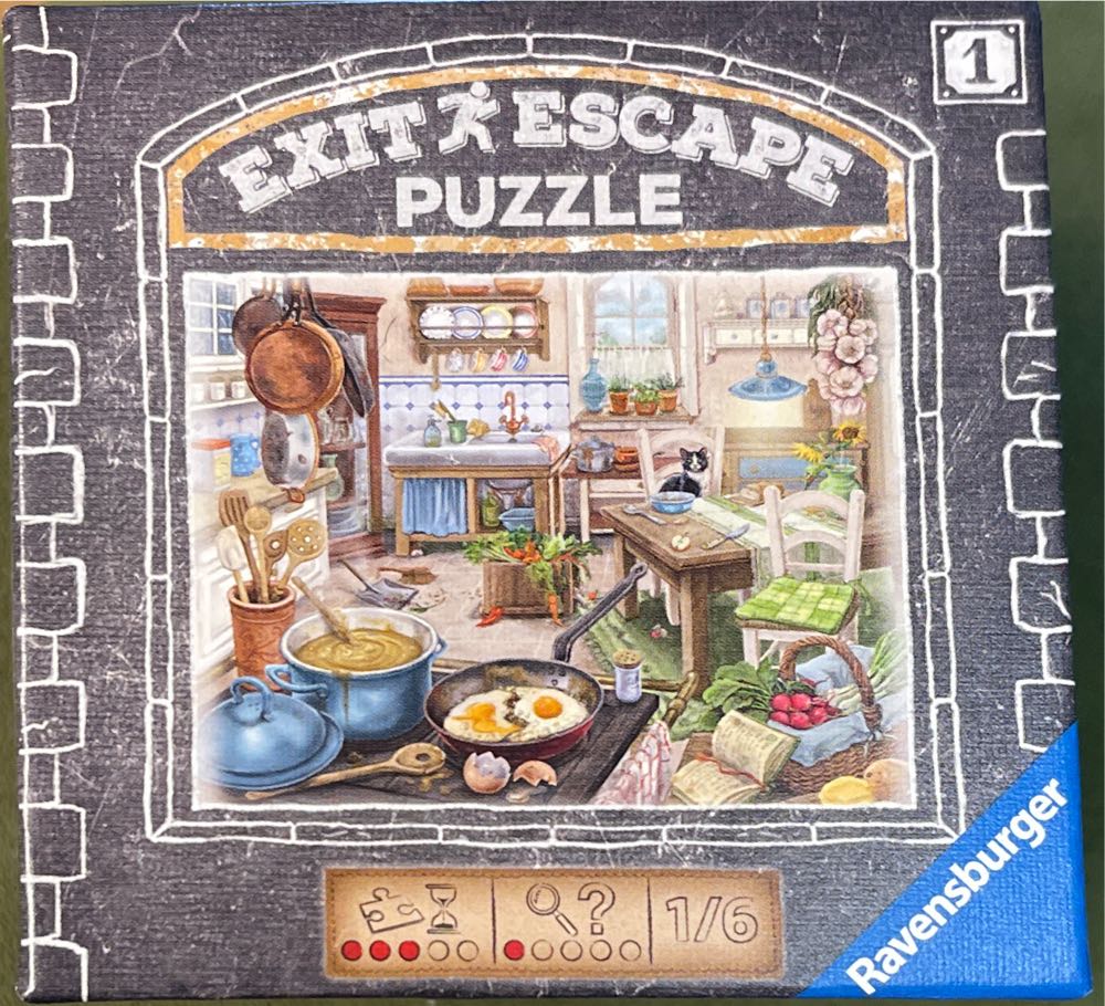 Exit Escape 1: Kitchen 🔵 - Ravensburger puzzle collectible [Barcode 4005556168774] - Main Image 3