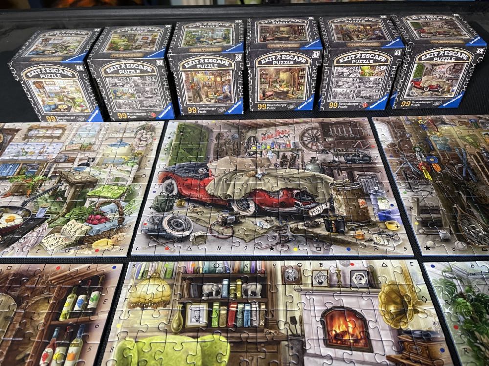 Exit Escape 6: Garage 🔵 - Ravensburger puzzle collectible [Barcode 4005556168828] - Main Image 2