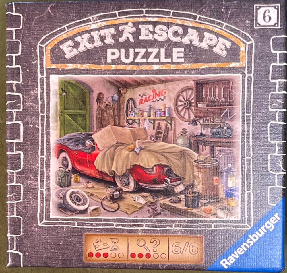 Exit Escape 6: Garage 🔵 - Ravensburger puzzle collectible [Barcode 4005556168828] - Main Image 3