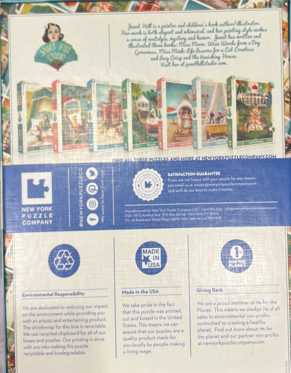 NYPC The Peppermint Family - New York Puzzle Company puzzle collectible [Barcode 840291700209] - Main Image 2