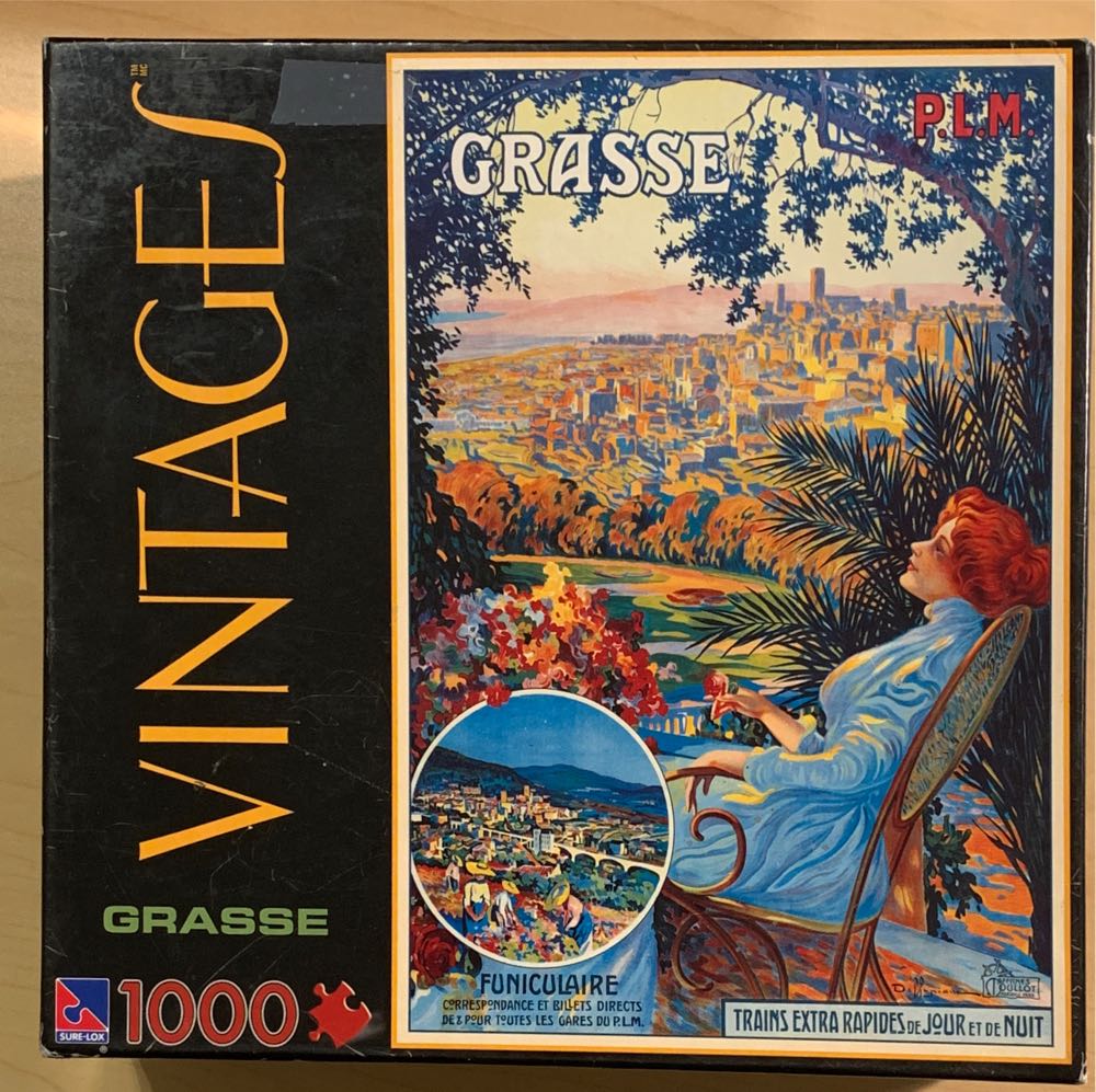 Vintages Grasse - Sure-lox puzzle collectible [Barcode 686141446978] - Main Image 2