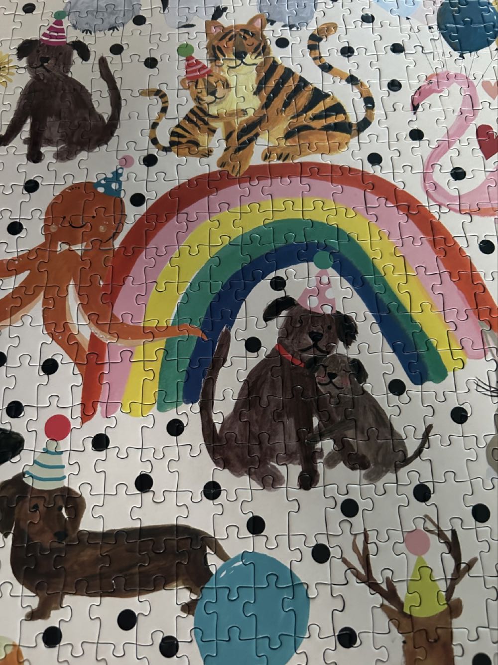 Party Animals - Caroline Gardner puzzle collectible [Barcode 5034931216648] - Main Image 4