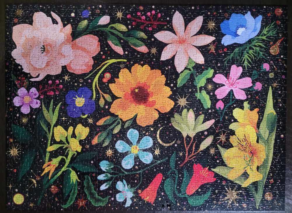 Intergalactic Flora - Galison puzzle collectible [Barcode 9780735372917] - Main Image 2