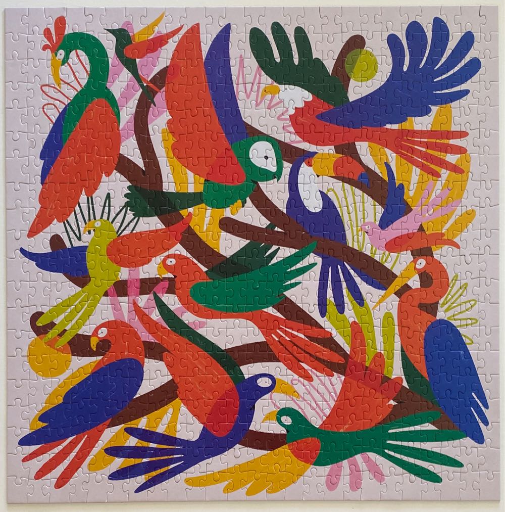Chromatic Birds - Galison puzzle collectible [Barcode 9780735373228] - Main Image 2