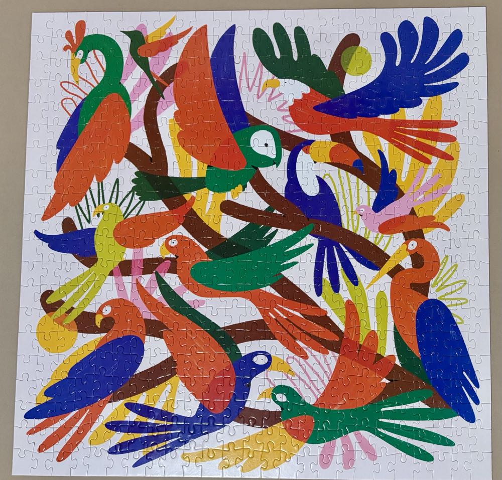 Chromatic Birds - Galison puzzle collectible [Barcode 9780735373228] - Main Image 3