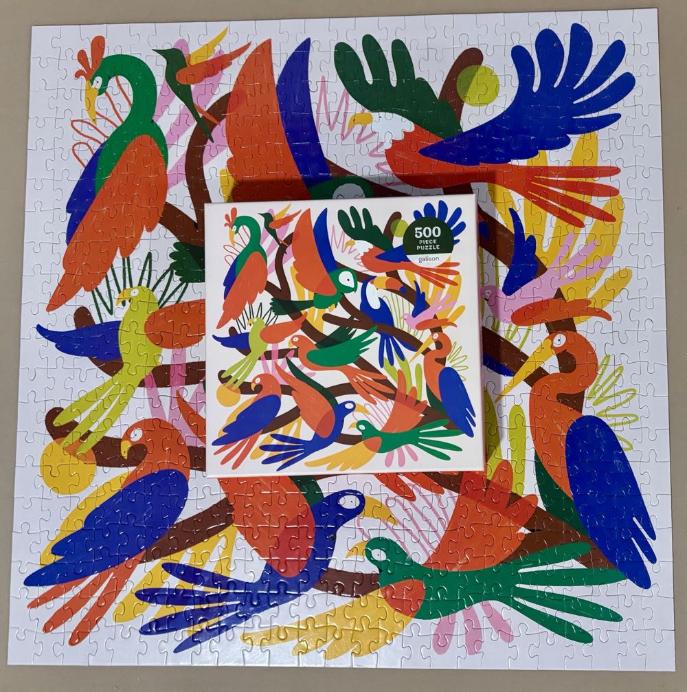 Chromatic Birds - Galison puzzle collectible [Barcode 9780735373228] - Main Image 4
