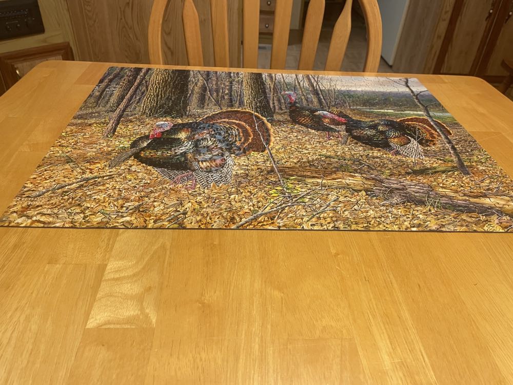 Riding The Coattails - SunsOut puzzle collectible [Barcode 796780308077] - Main Image 4