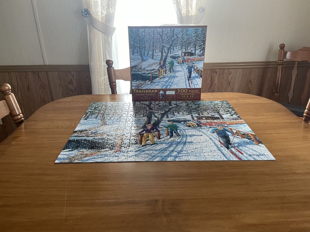 Trailhead - SunsOut puzzle collectible [Barcode 796780394902] - Main Image 2