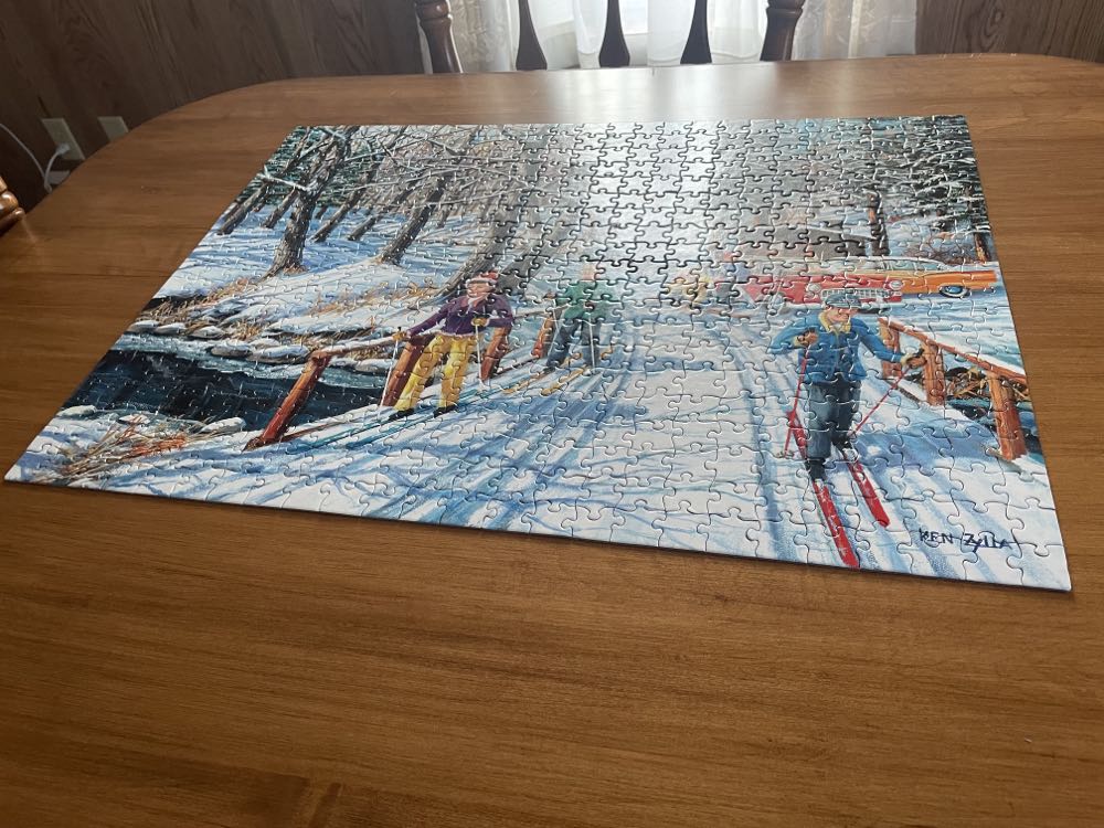 Trailhead - SunsOut puzzle collectible [Barcode 796780394902] - Main Image 3