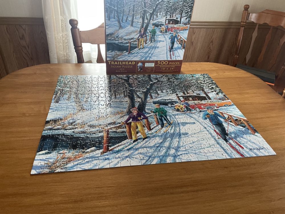 Trailhead - SunsOut puzzle collectible [Barcode 796780394902] - Main Image 4