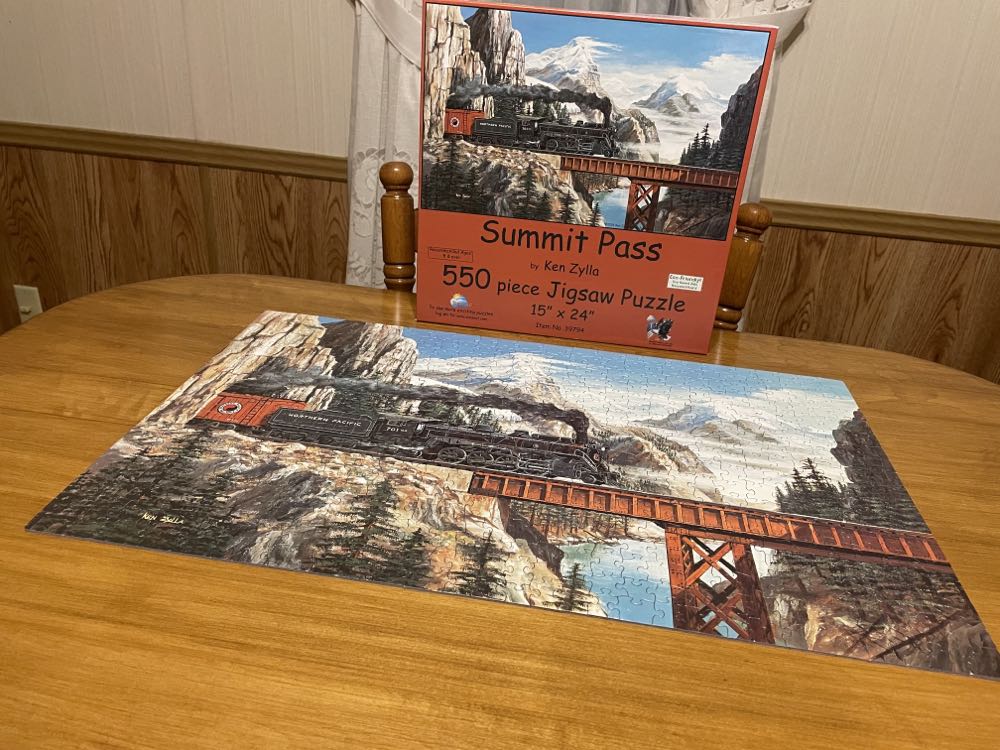 Summit Pass - SunsOut puzzle collectible [Barcode 796780397941] - Main Image 2