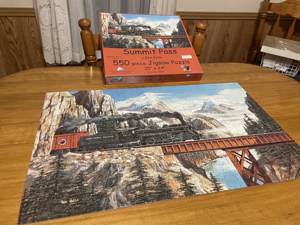 Summit Pass - SunsOut puzzle collectible [Barcode 796780397941] - Main Image 4