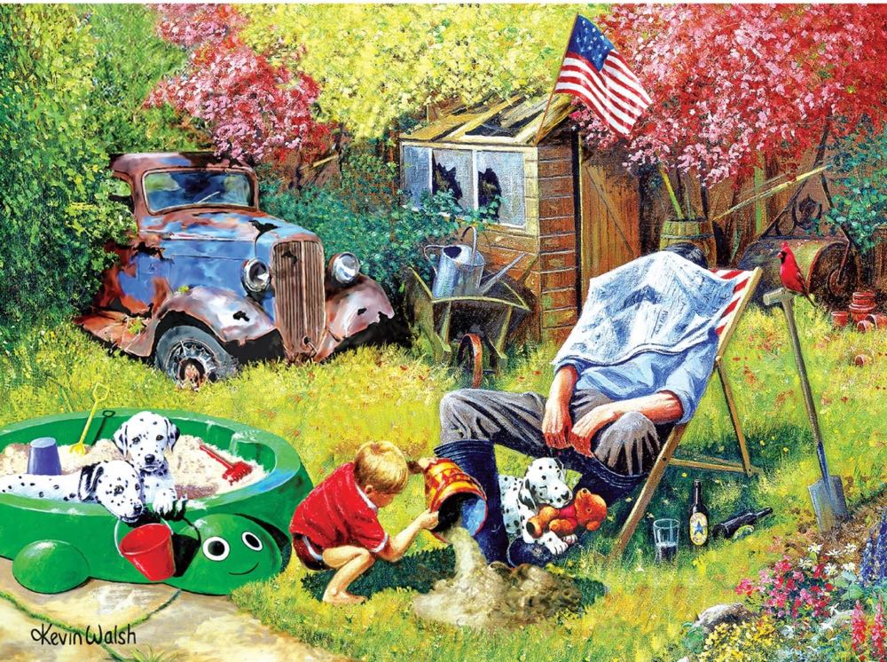 A Day With Grandpa (NIB) NFT - Cra-Z-Art puzzle collectible [Barcode 4895145428279] - Main Image 2