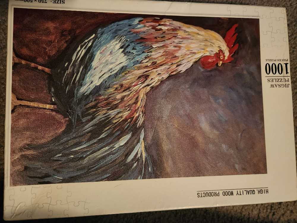 Rooster  puzzle collectible - Main Image 2