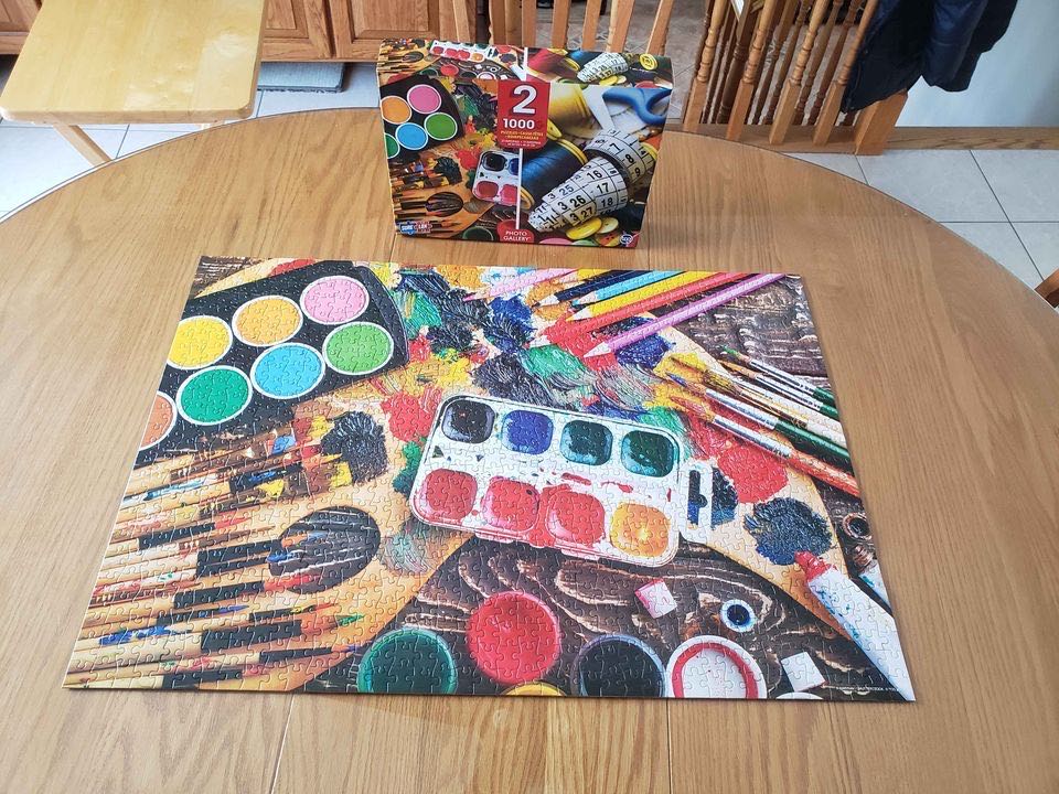 Fantastic Photos Paints And Brushes - Sure Lox puzzle collectible - Main Image 2