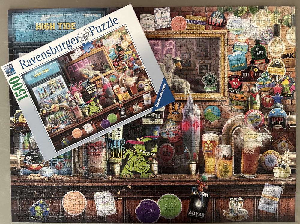 Craft Beer Bonanza - SOLD - Ravensburger puzzle collectible - Main Image 2
