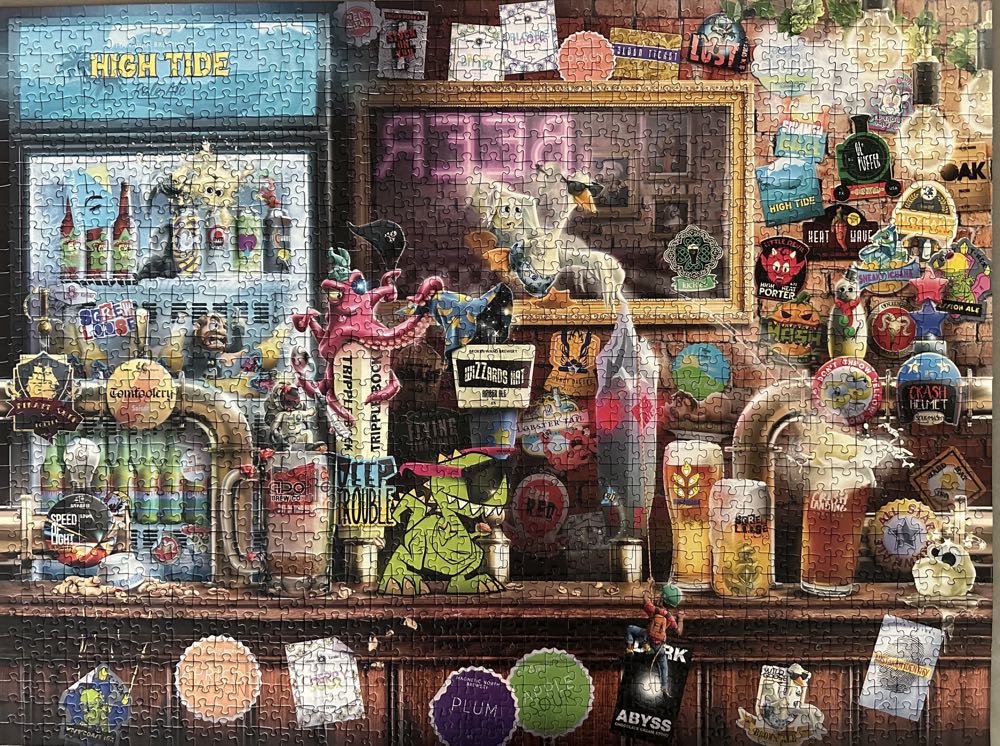 Craft Beer Bonanza - SOLD - Ravensburger puzzle collectible - Main Image 3