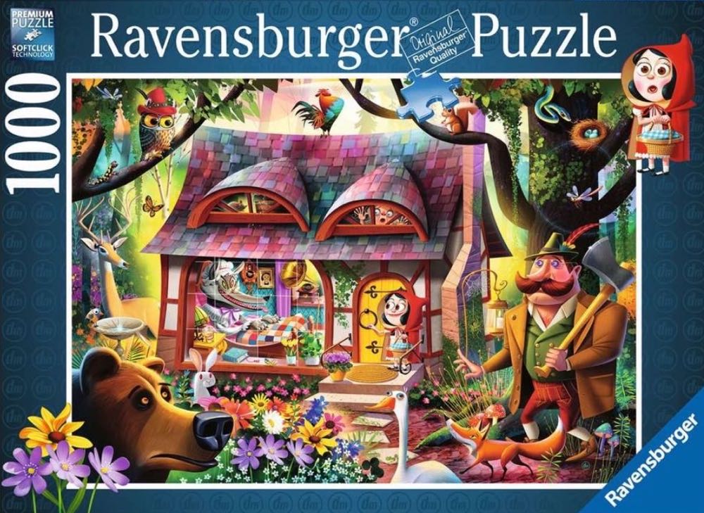 Come In, Red Riding Hood - Ravensburger puzzle collectible - Main Image 2