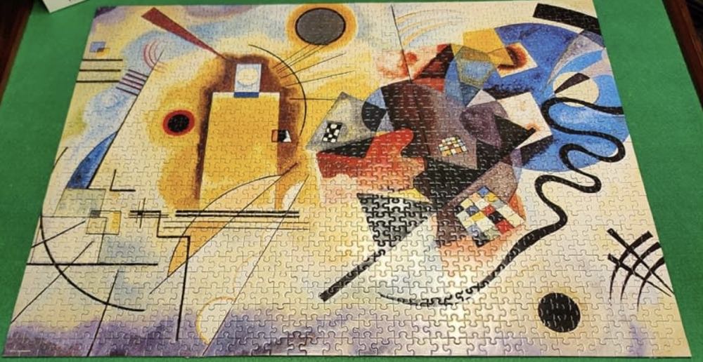 Yellow-Red-Blue - EuroGraphics puzzle collectible - Main Image 2