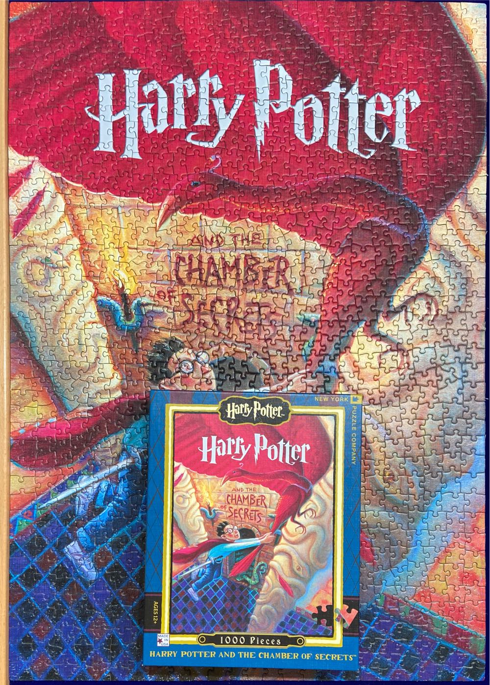 Harry Potter And The Chamber Of Secrets - New York Puzzle Company puzzle collectible [Barcode 819844012151] - Main Image 3