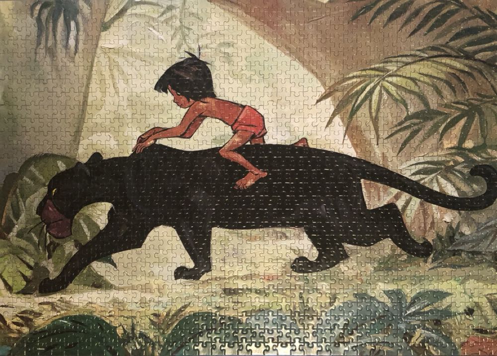Disney Artist Series: Jungle Book - Mega Puzzles puzzle collectible [Barcode 072348505950] - Main Image 2